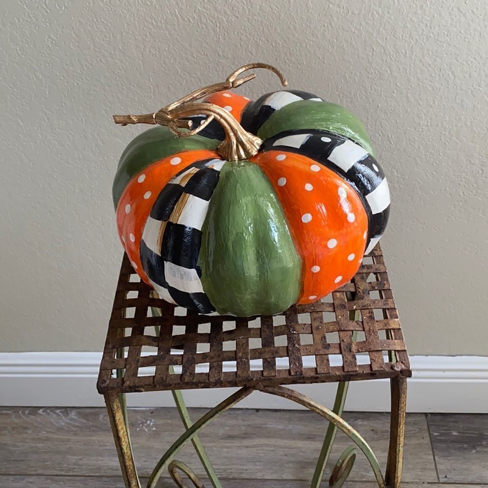 Hand Painted Pumpkin
